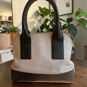 Kate Spade Southport Avenue Small Jenny Satchel Black Grey